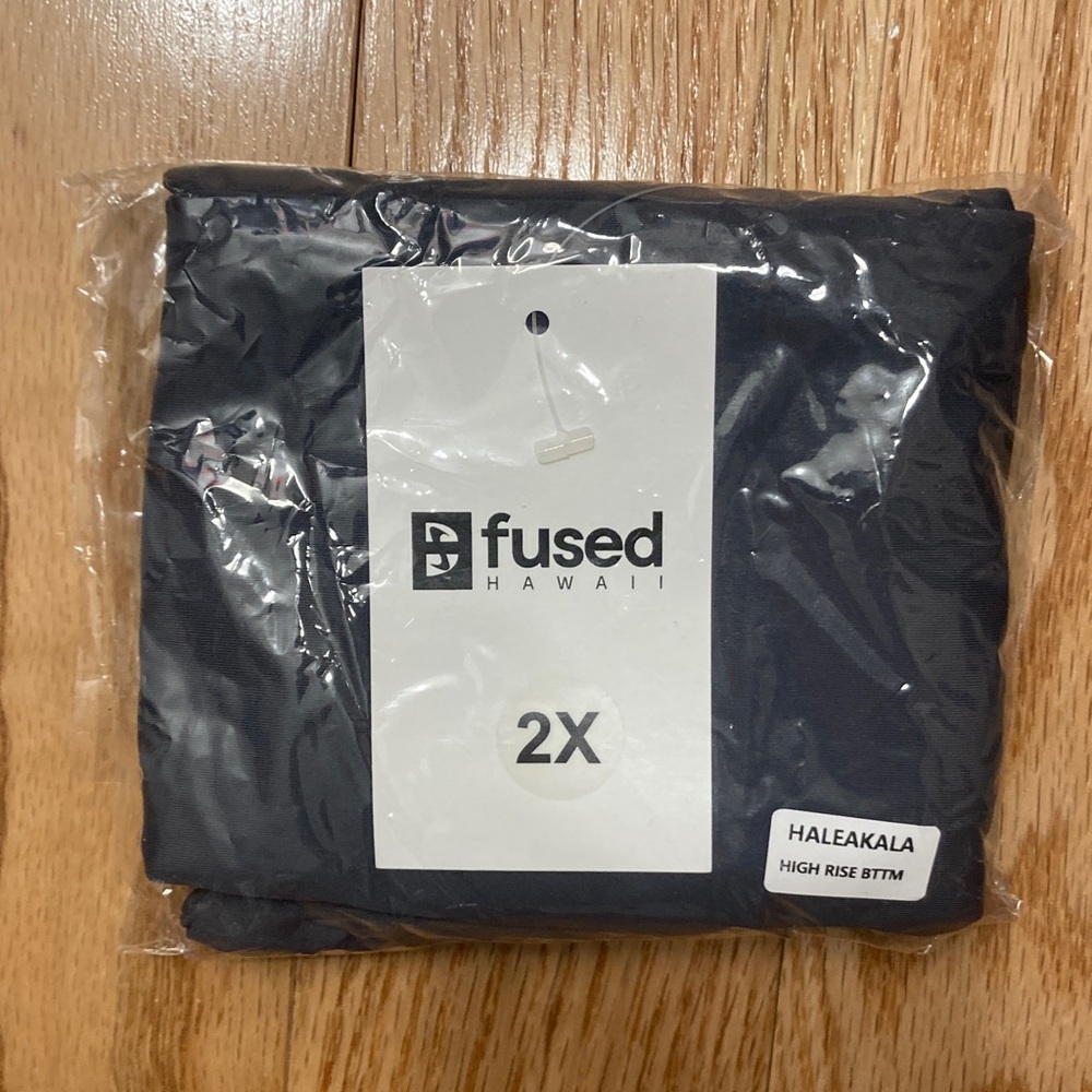 Fused Hawaii High Rise Bottoms 2X in Gray